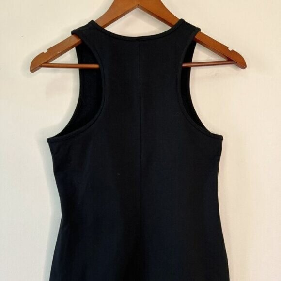 Aritzia The Group by Babaton Ariane Black Bodycon Racerback Tank Dress - Picture 6 of 9